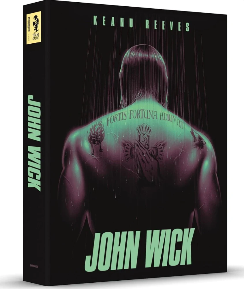 John Wick - Titans Of Cult Limited Edition Box (4K Ultra HD + Blu-Ray) Steelbook (Dolby Vision)