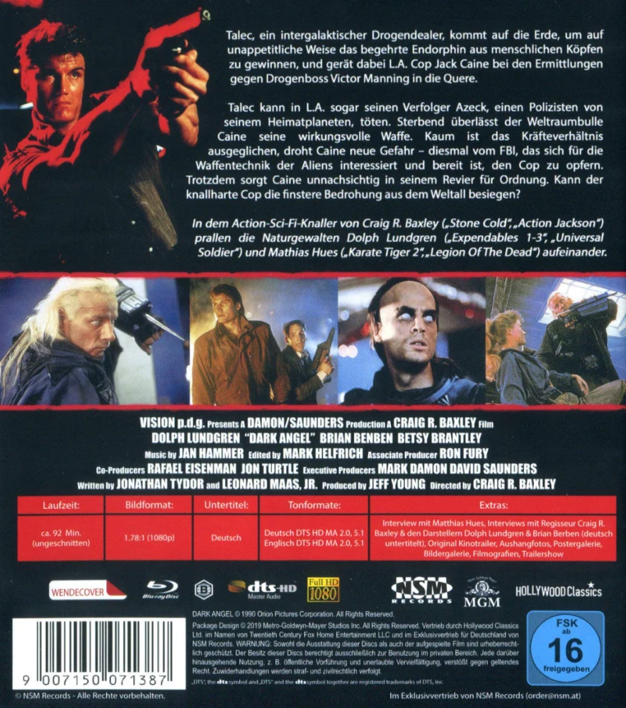 Musta enkeli / Dark Angel (Blu-ray) Leikkaamaton!
