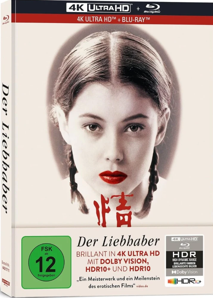 Rakastaja - Lover - DigiBook (1992) (4K Ultra HD + Blu-ray) L'Amant