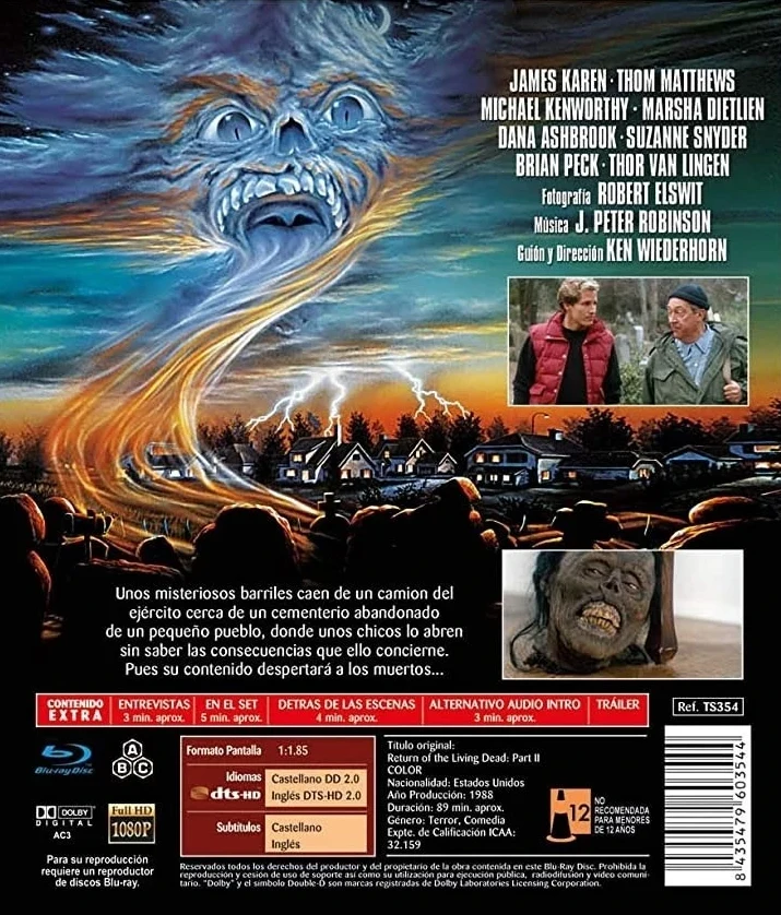 Return of the Living Dead: Part II (1988) (Blu-ray)