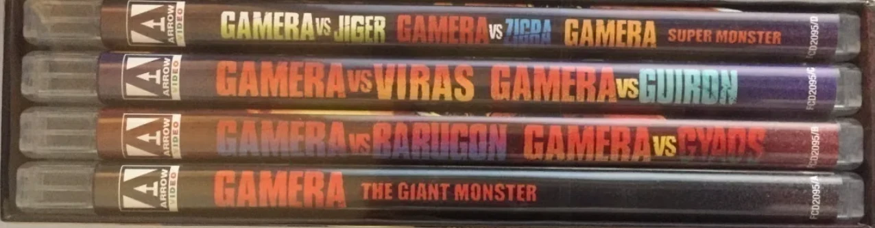Gamera - The Showa Era (1965-1980) Arrow (4x Blu-ray) Special Edition