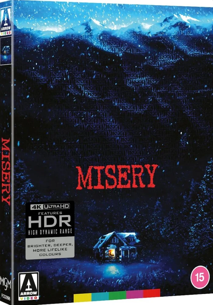 Piina - Limited Edition Slipcover (4K Ultra HD) Stephen King (Kathy Bates & James Caan) Misery (Vihkonen)