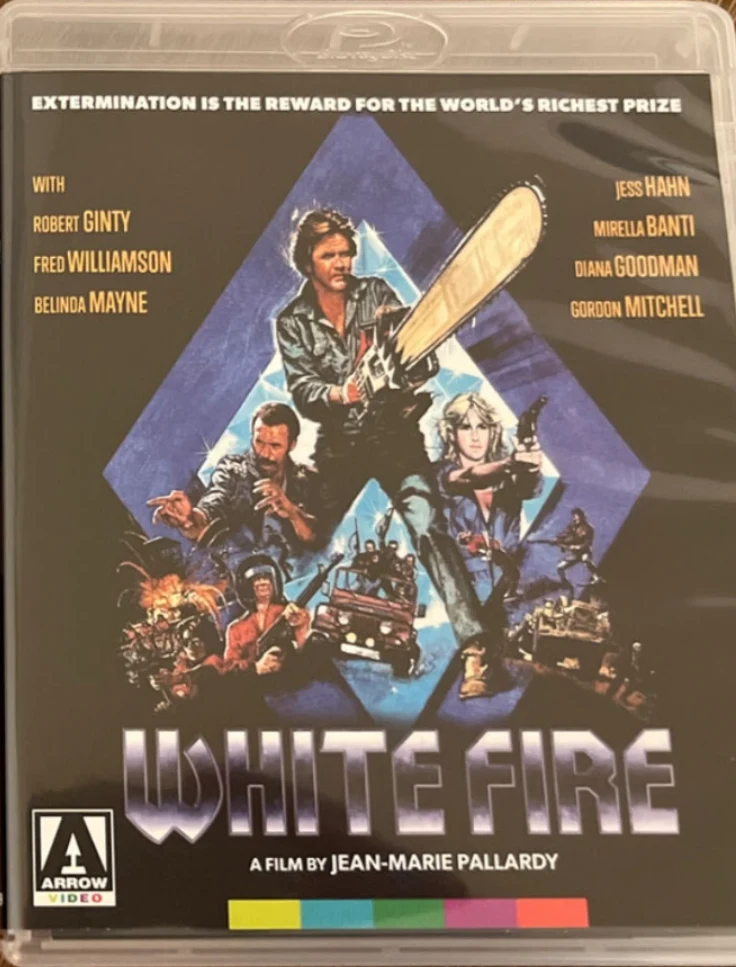 Valkoinen tuli - White Fire - Vivre pour survivre - Special Edition (Blu-ray) Slipcase ja Booklet