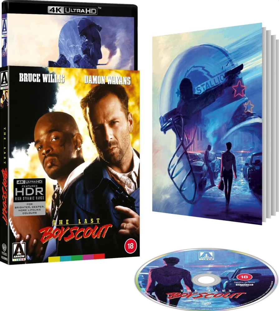 Viimeinen partiopoika - The Last Boy Scout - Limited Edition (4K Ultra HD) Arrow (Vihkonen)
