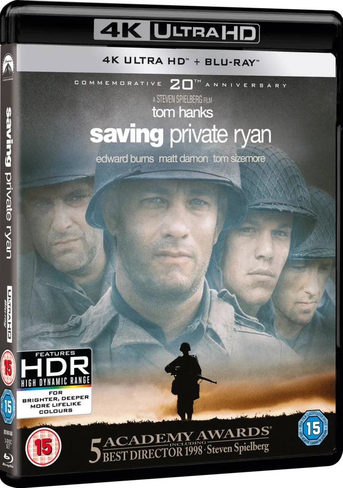 Pelastakaa sotamies Ryan - Saving Private Ryan (4K Ultra HD + Blu-ray)