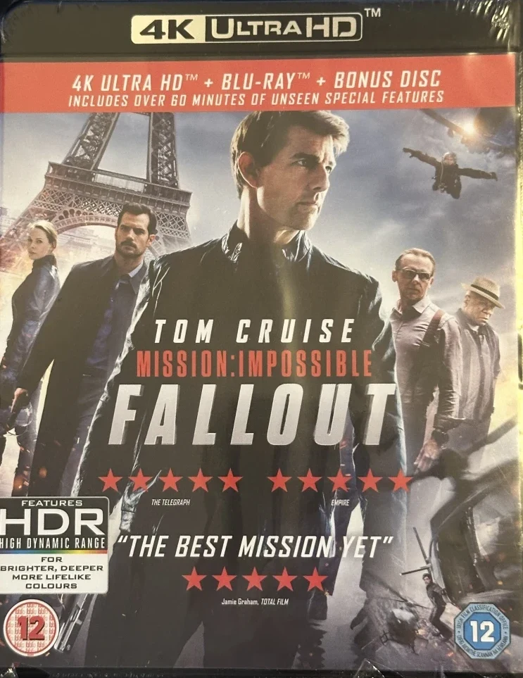 Mission: Impossible - Fallout (2018) (4K UHD + 2 Blu-ray)