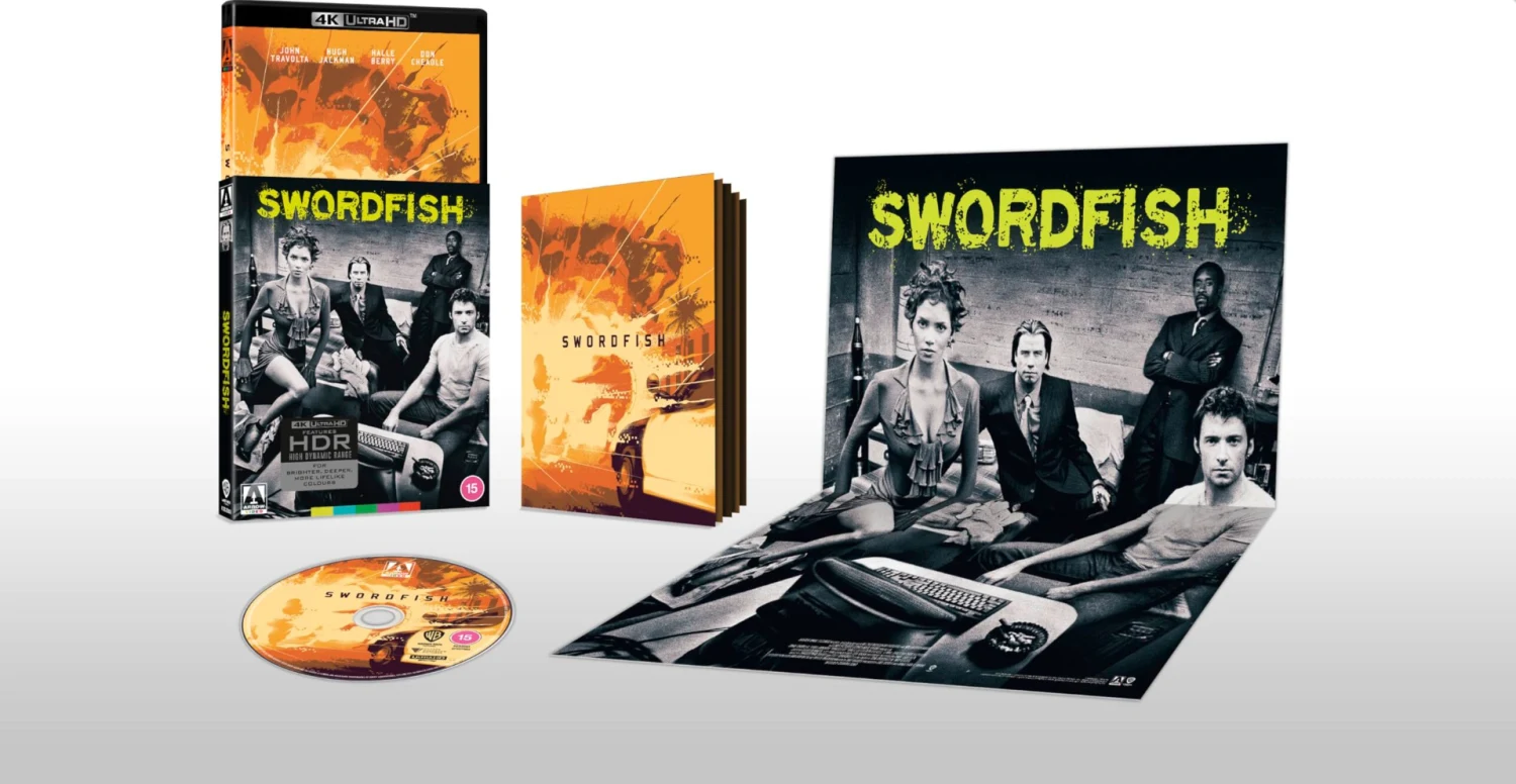 Swordfish (2001) Limited Edition (4K Ultra HD) Salasana: Swordfish (Vihkonen + Juliste) Arrow